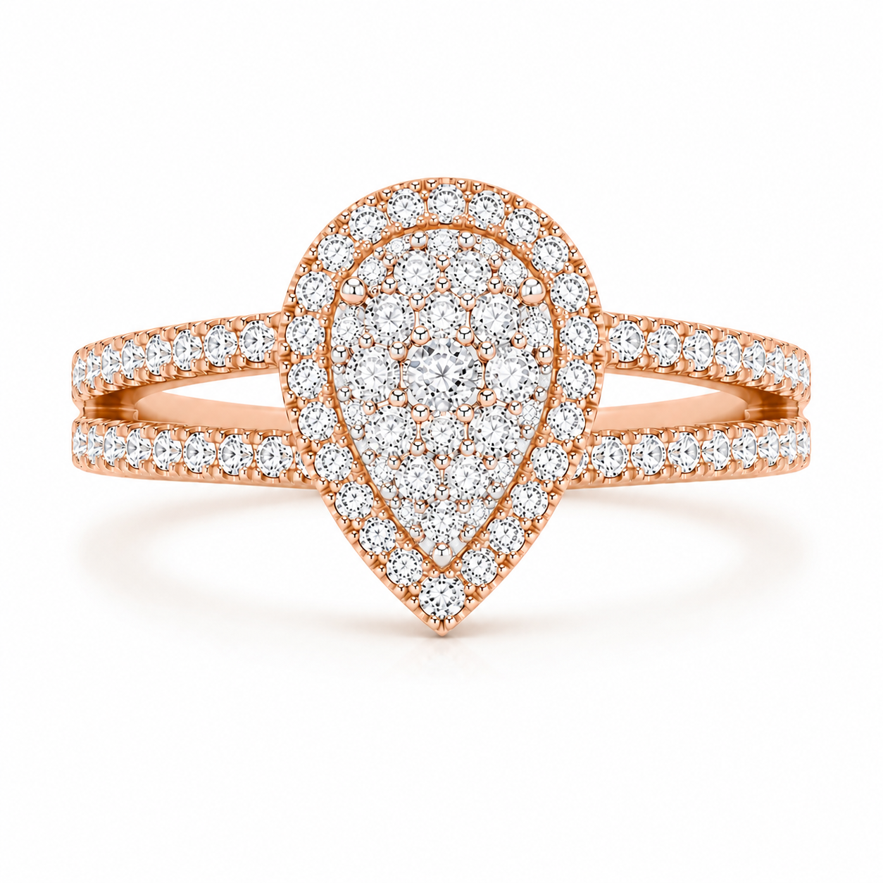 Luna Pear Ring