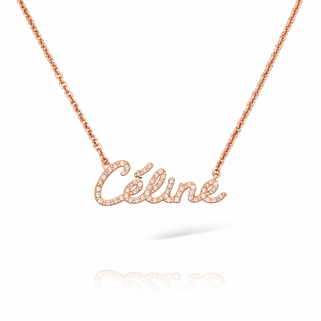 Small Script Nameplate