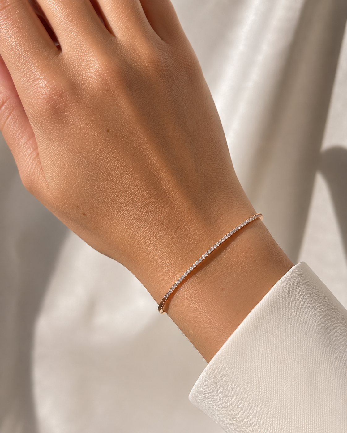 Mini Rose Gold Bangle