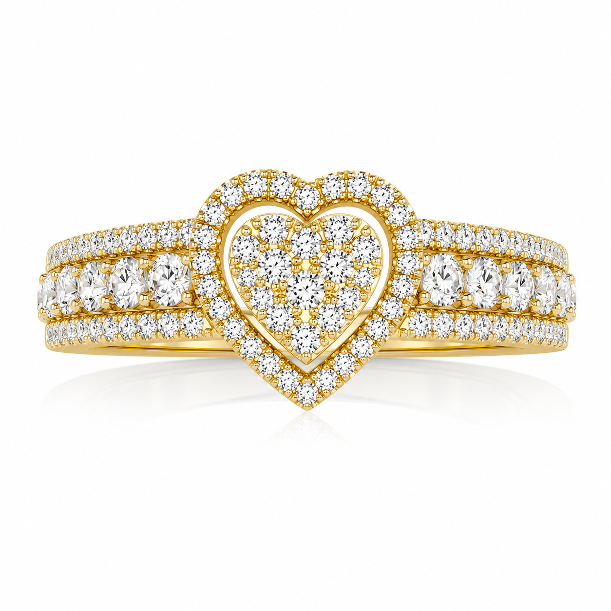 Amour Heart Ring
