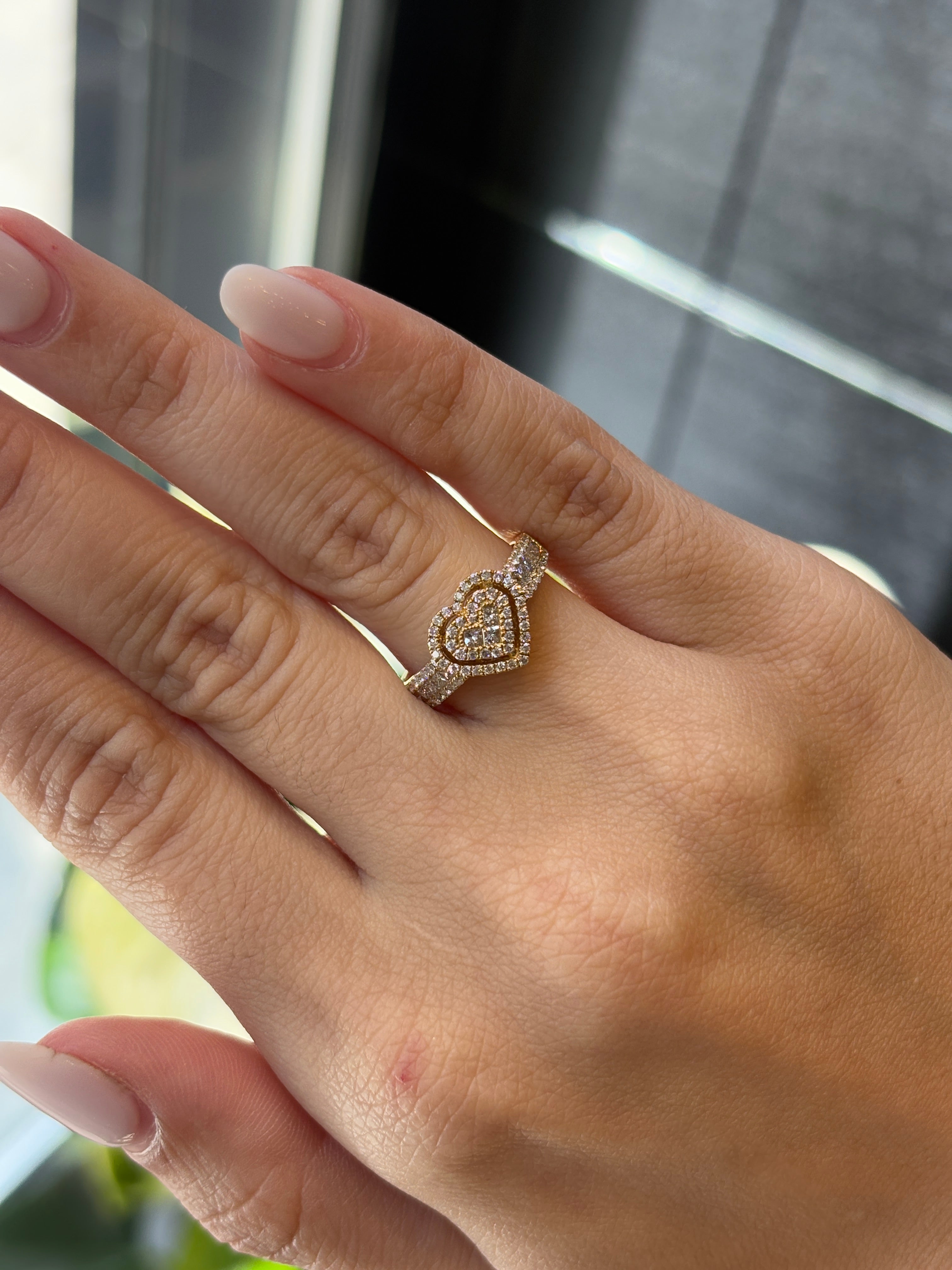 Amour Heart Ring