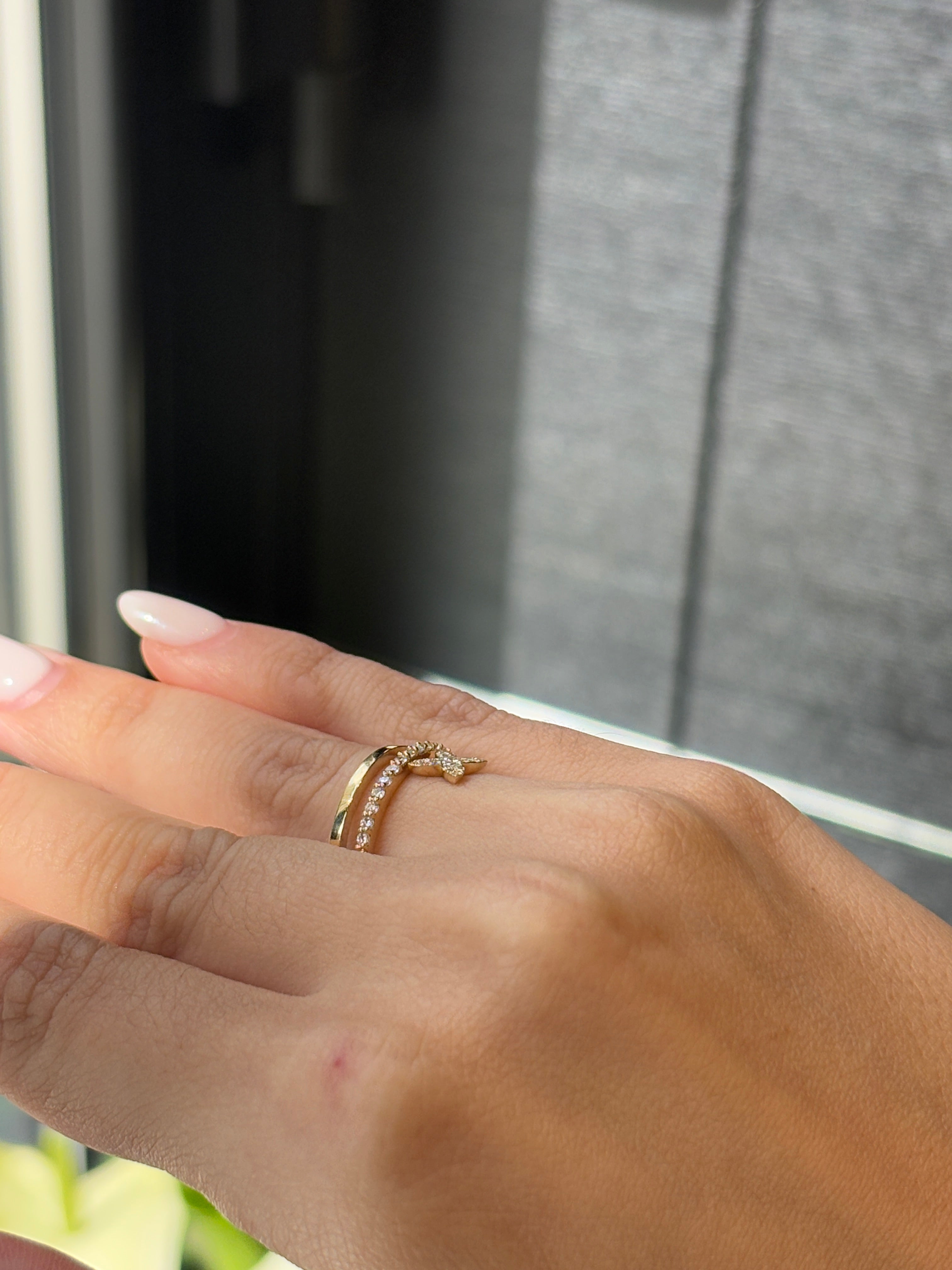 Lumière Butterfly Ring