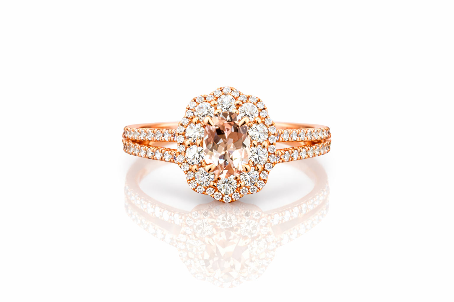 Rosé Bloom Ring