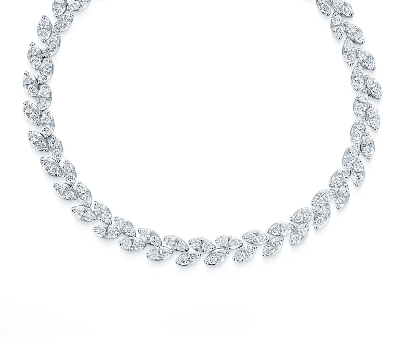 Leaf Tennis Bracelet