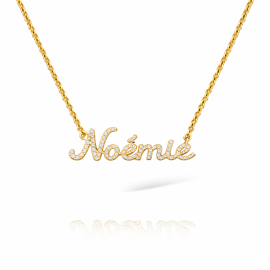 Small Script Nameplate