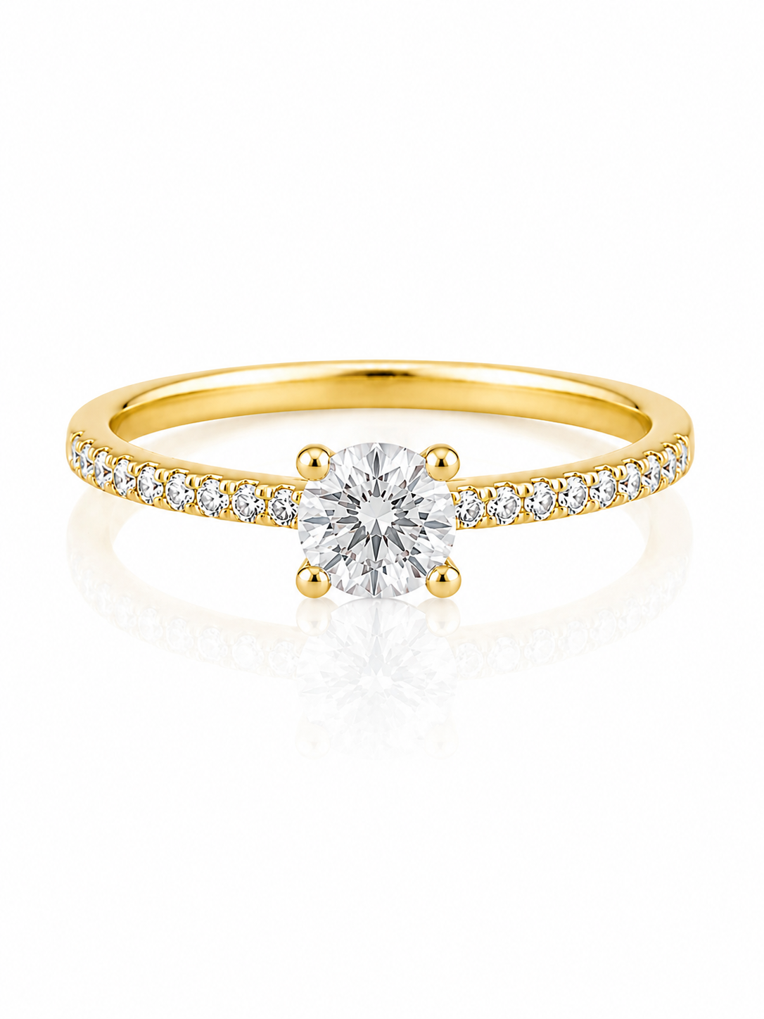 Étoile Solitaire Ring