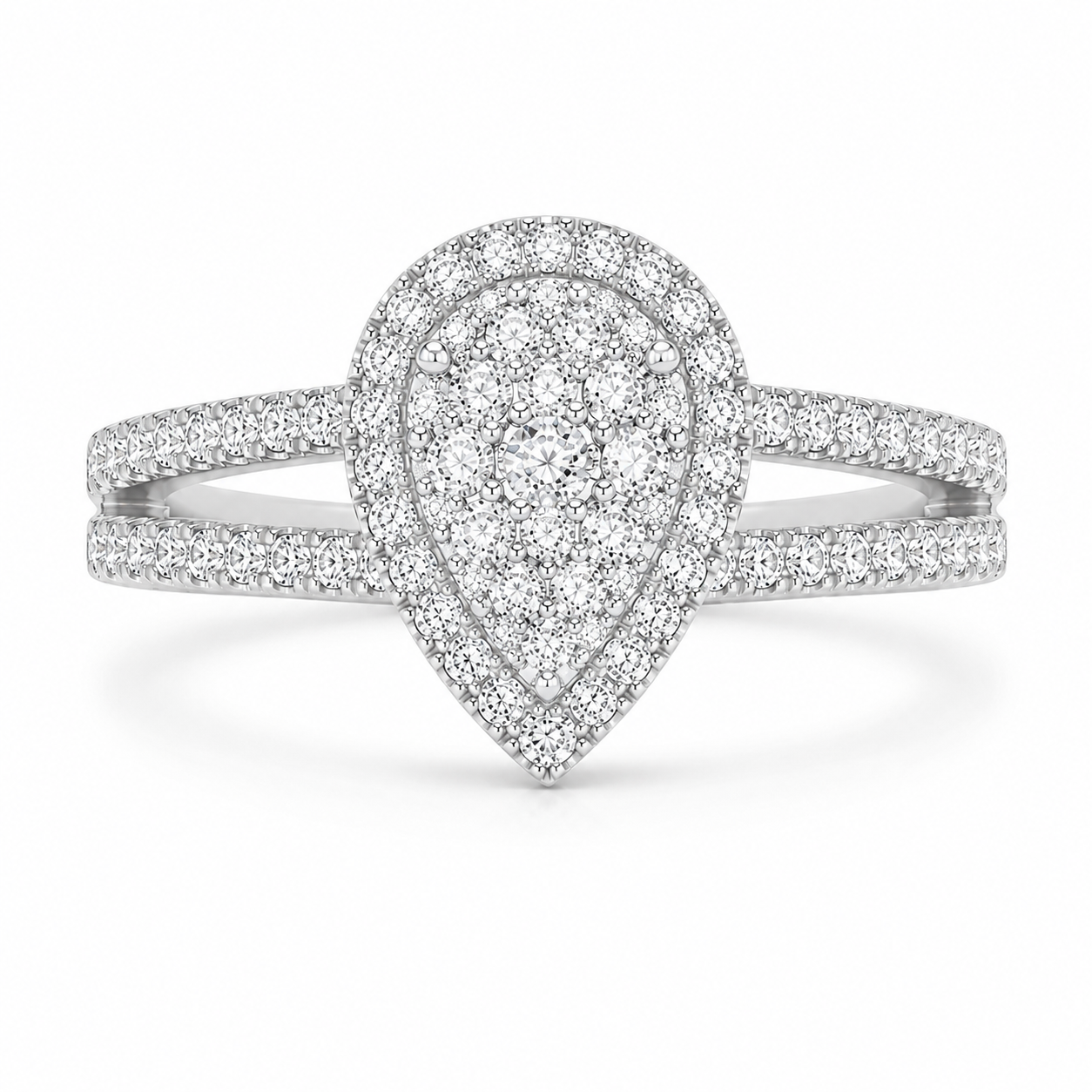 Luna Pear Ring