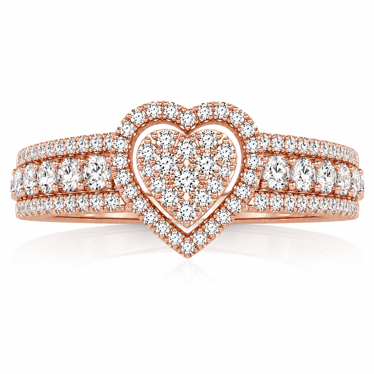 Amour Heart Ring