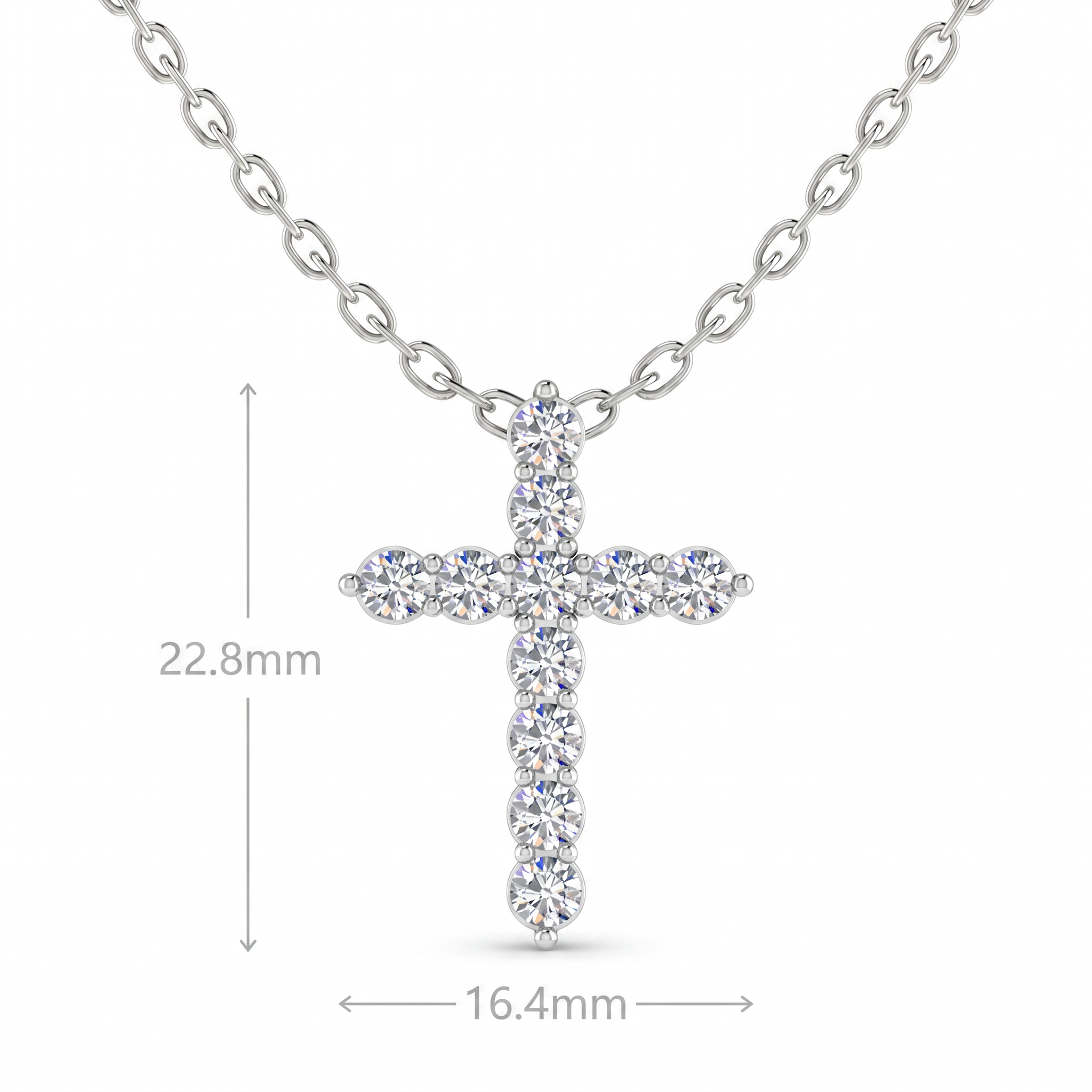 Large Cross Necklace