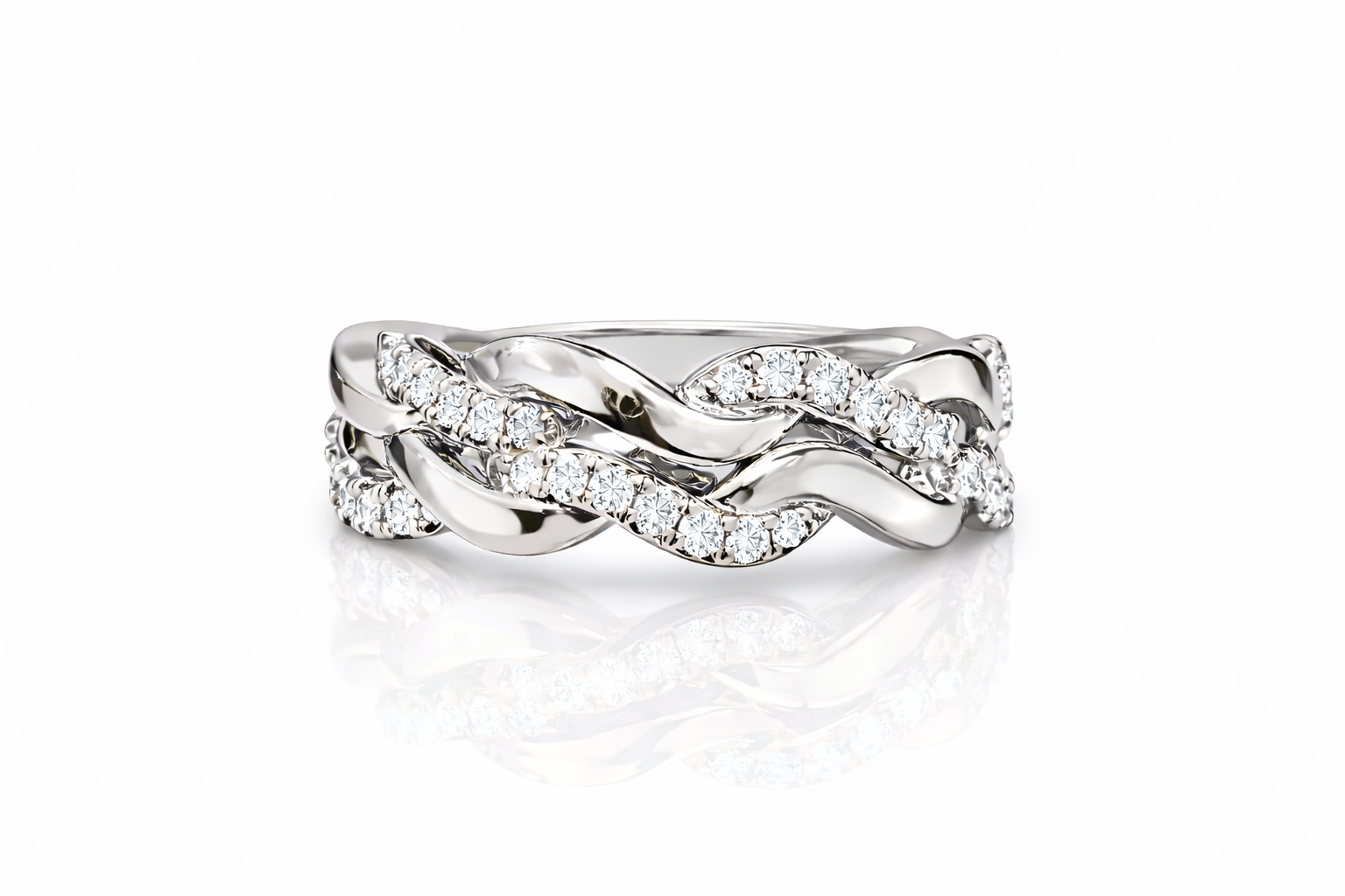 Infinity Braid Ring