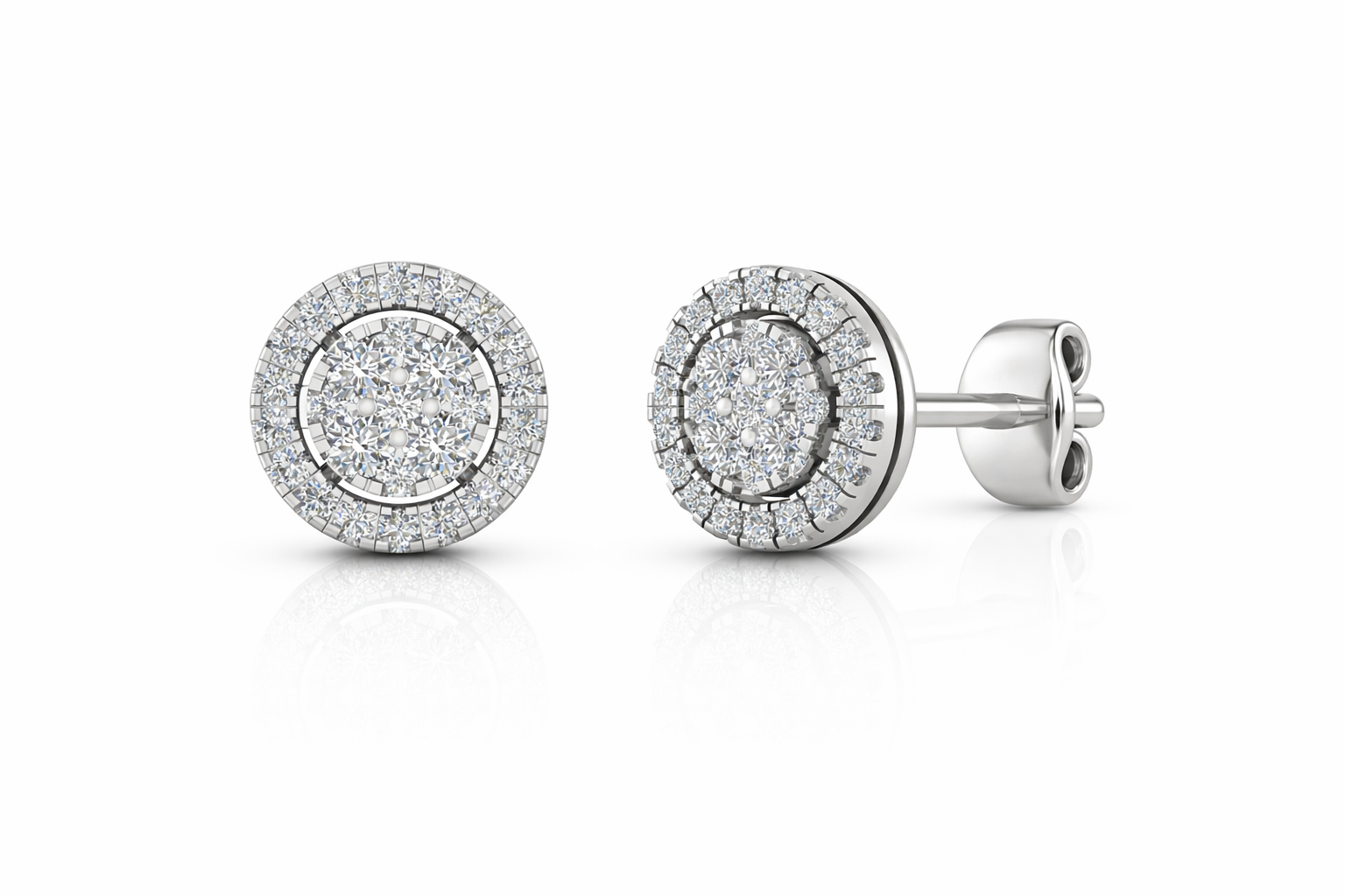 Large Cluster Earstuds
