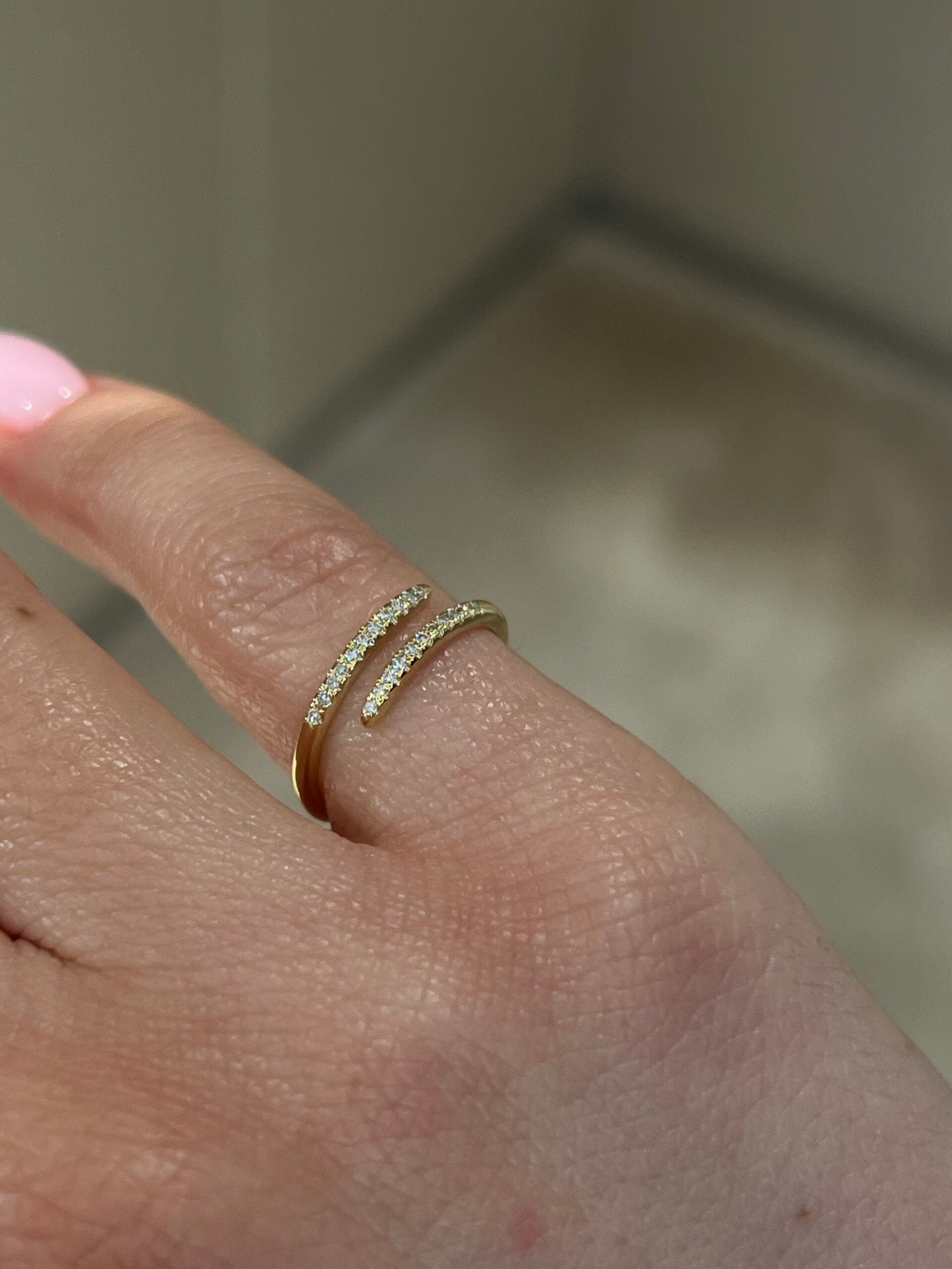 Mini Pinky Claw Ring