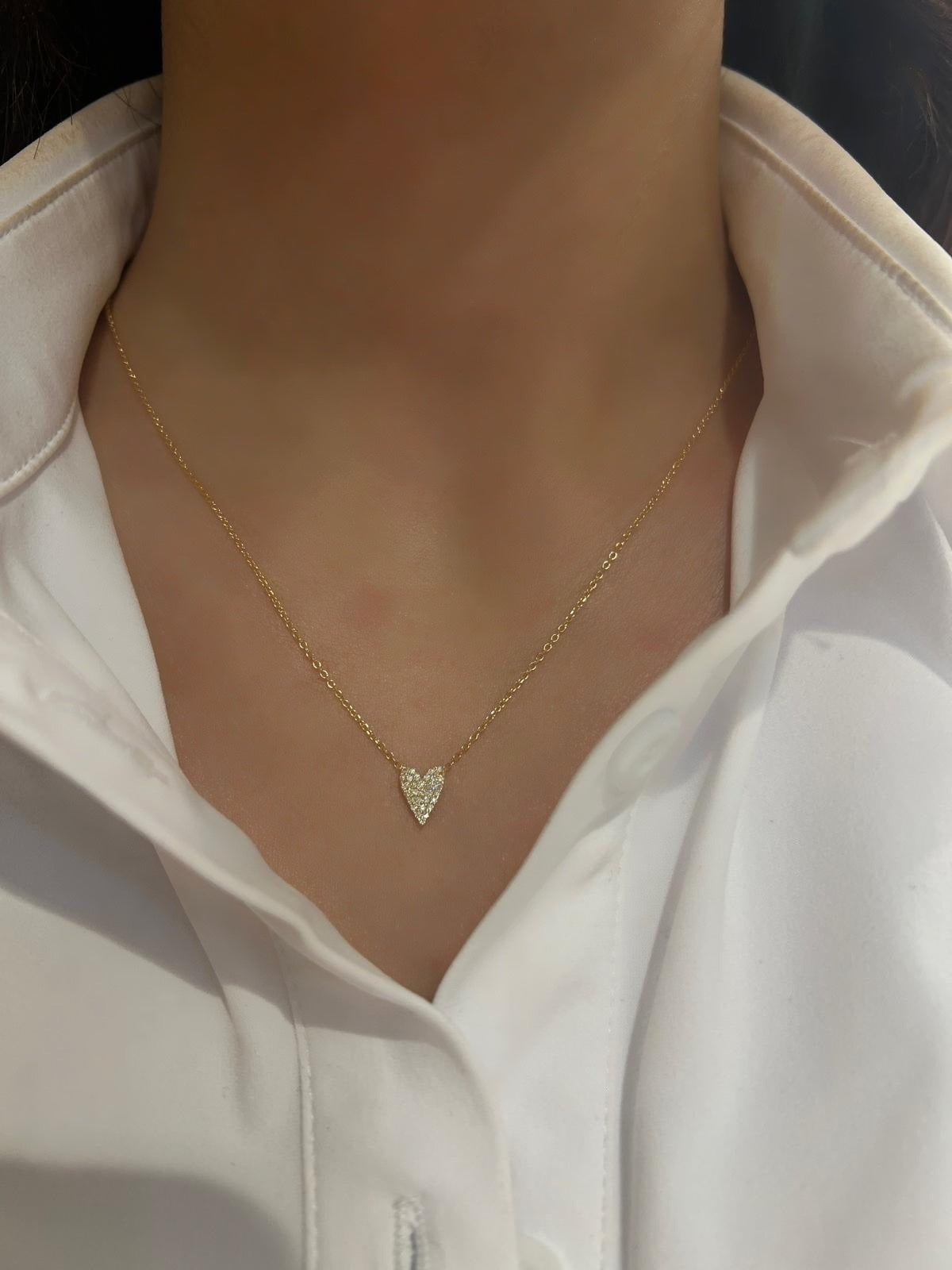 Mini Carat Heart Pendant
