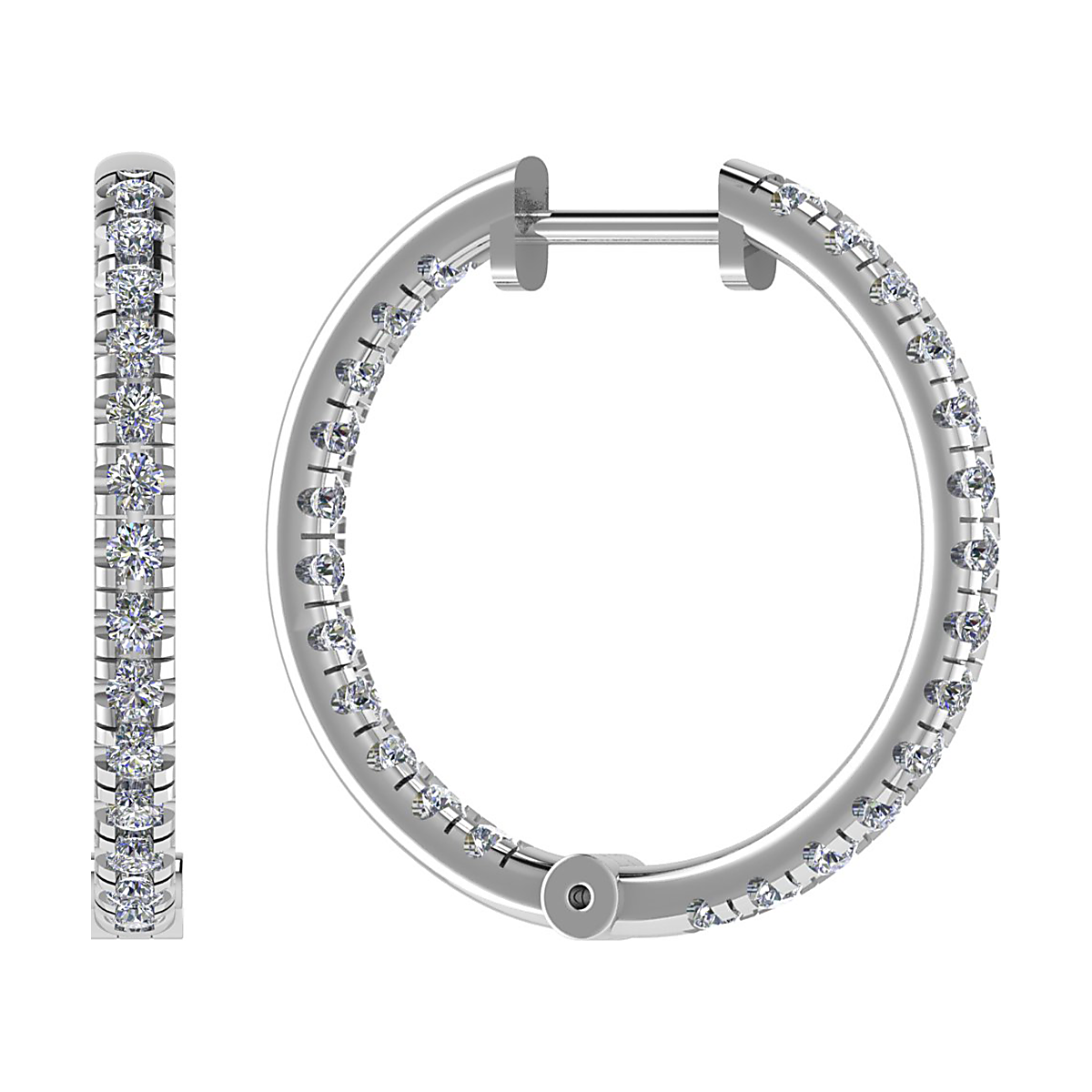 Diamond Hoops
