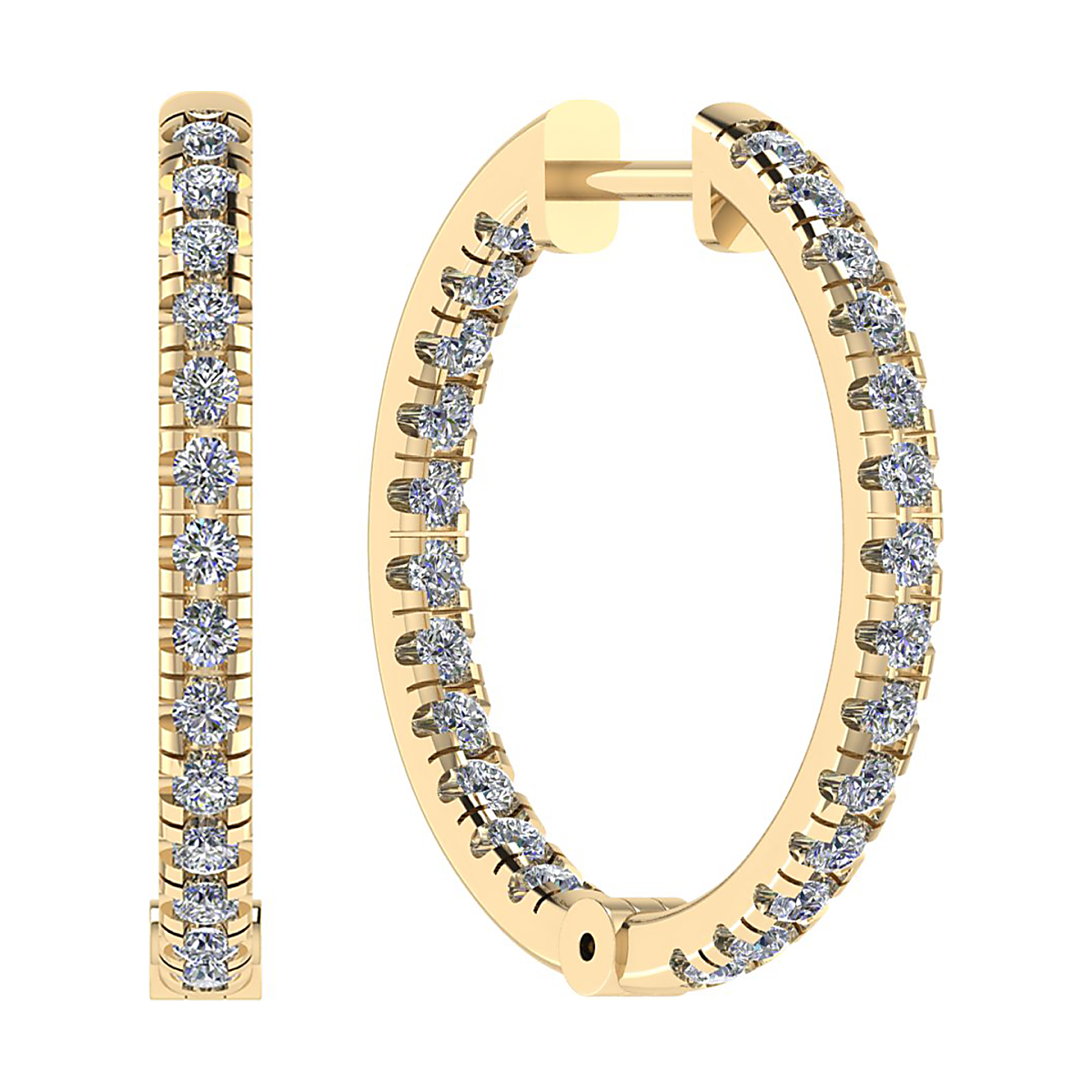 Diamond Hoops